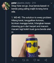 Caranya seperti di bawah hilang karat, tanggalkan kotoran, licinkan mangga ketat, hilangkan kesan chewing gum dari karpet and macam macam lagi boleh buat guna benda alah ni. Hilangkan Kesan Calar Pada Kereta Ikut Cara Ni Kos Rm13 Je