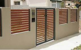 See more ideas about modern gate, gate design, main gate design. Pin By Becky Preble On Front Fence And Yard Design Modern Fence Design House Fence Design Fence Design