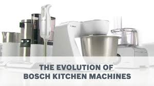 Bosch kitchen appliances bring you one step closer to your dream kitchen & mean housework can virtually be done in your sleep. The Evolution Of Bosch Kitchen Machines Youtube