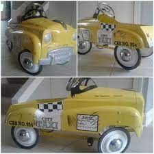 2002 Instep Taxi Cab Pedal Car Pedal Cars Taxi Cab Riding Toys