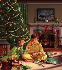 The polar express bound for the north pole. The Polar Express By Chris Van Allsburg