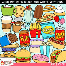 Choose from 47000+ food clip art images and download in the form of png, eps, ai or psd. Junk Food Clip Art Worksheets Teachers Pay Teachers
