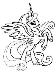 This collection includes mandalas, florals, and more. Princess Celestia Rearing In My Little Pony Coloring Page Download Print Online Coloring Pages For Free Color Nimbus