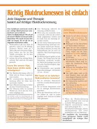 Richtig Blutdruckmessen Ist Einfach Pro Patient Online