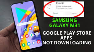 The google app or google search app not working whenever i connected to the internet via wifi, but it works when i'm on mobile internet. Samsung Galaxy M31 Google Play Store Apps Not Downloading Waiting For Wifi Problem Youtube