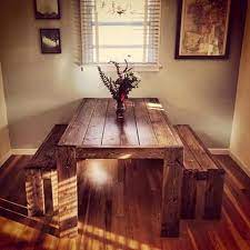For the production of tables today are used different building materials, for example, glass, metal, stone. Modern Farm Table Do It Yourself Home Projects From Ana White Decor Home Diy Diy Pallet Furniture