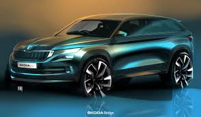 Skoda S Visions Suv Concept Mixes Rationality And Aesthetics Carscoops Skoda Car Exterior Automotive Design