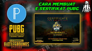 Maybe you would like to learn more about one of these? Cara Membuat E Sertifikat Pubg Di Android Pixellab Creator Ternyata Sangat Mudah Youtube