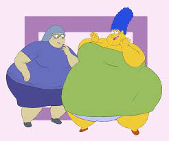 Marge simpson thick