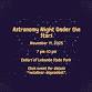 Astronomy Night Under the Stars- Cedars of Lebanon... event in Lebanon, TN
