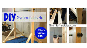 gymnastic practice mini bar