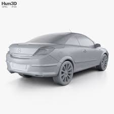 Opel Astra Twintop 2006 Opel Car Cinema 4d