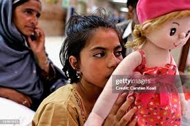 Two year old earthquake survivor Saad Abbasi cries in the Pakistan... News  Photo
