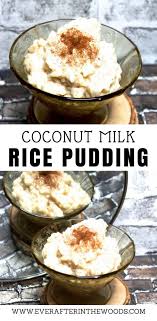 Coconut Milk Rice Pudding Dessert Ricepudding Warmdessert Coconutmilk Coconut Milk Rice Coconut Milk Recipes Dessert Coconut Milk Rice Pudding
