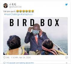 Cyril ramaphosa replaces zuma as south african president. South Africa President Cyril Ramaphosa Is Now A Viral Meme For Maskchallenge After Mask Blunder On Live Tv