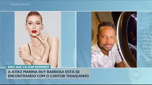 Marina ruy barbosa estaria tendo um affair com cantor thiaguinho, segundo a coluna de fabíola reipert. Marina Ruy Barbosa Pode Estar Tendo Um Romance Com Thiaguinho Balanco Geral R7 Hora Da Venenosa