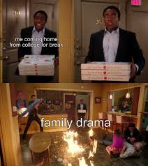 While observing the fire, dave caught his daughter, zoe, smiling devilishly juxtaposed against the burning house. Community Troy Enters Burning Room With Pizza Meme Template