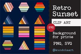 Retro Sunset Svg Png By Klepsidra Day Thehungryjpeg Com