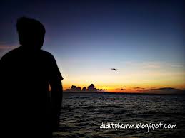 Gambar pemandangan pantai waktu senja. 34 Lukisan Pemandangan Di Tepi Pantai Pada Waktu Senja Rudi Gambar
