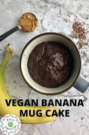 Flourless Banana Mug Cake Vegan Banana Cake Flourless Mug Vegan In 2020 Banana Mug Cake Vegan Mug Cakes Mug Cake Healthy