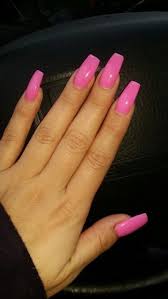 They come in all kinds of shapes and sizes, from classic coffin nail shapes to stylish stiletto nails. Barbie Pink Nails Barbie Pink Nails Pink Acrylic Nails Pink Nails