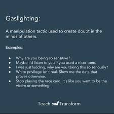 Liz Kleinrock On Instagram When I First Started This Account A Year And A Half Ago I Had Read And Heard M Psychology Facts Gaslighting Guide To Manipulation
