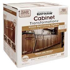 A few weeks ago i posted my kitchen plans, paint the top cabinets white and the bottom cabinets gray. Rust Oleum Cabinet Transformations Wood Refinishing Kit At Menards