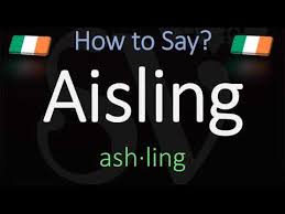 How do you pronounce the irish name eoghan? How To Pronounce Aisling Correctly Irish Name Meaning Pronunciation Youtube
