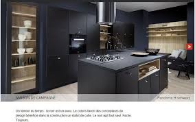Les Nouveautes 2017 Cuisine Noire Cuisine Moderne Armoires De Cuisine Sombres