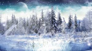 winter snow animated wallpaper