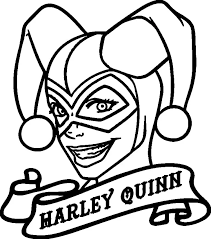 Download and print these cartoon, harley quinn coloring pages for free. Harley Quinn Coloring Pages 1nza