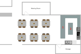 8 reviews of no 1 kitchen quality is always amazing and consistent. The Cafe Area At Community Shop The Kitchen Area Is Located On The Download Scientific Diagram