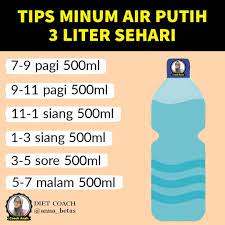 Maybe you would like to learn more about one of these? Diet Dari Rumah Tips Minum Air Putih 3 Liter Sehari Facebook