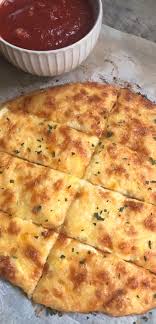 The baking powder makes all the difference. Keto Cheesy Garlic Breadsticks 4 Ingredients Instrupix
