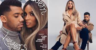 Ciara and Russell Wilson