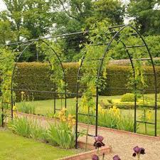 Where to buy metal garden arches. A Gothic Garden Arch Creates A Stunning Focal Point In The Garden Based On The Timeless Gothic Arch Shape Used I Garden Arches Gothic Garden Metal Garden Arch