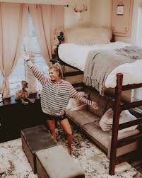 14 Dorm Room Ideas For Girls That Are Melting Our Minds In 2020 Girls Dorm Room Dorm Room Designs Cozy Dorm Room