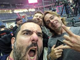 Meeting artists at Legacy European Tour LMS Prague