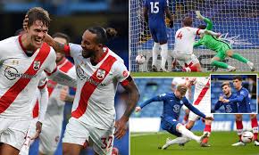 17 oct 2020 15:00 location: Chelsea 3 3 Southampton Lampard S Defence Crumbles Again As Jan Vestergaard Nets Late Leveller Daily Mail Online
