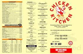 What's the price of a chicken sandwich at chicken kitchen? Chicken Kitchen Menu In Shrewsbury New Jersey Usa
