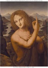 Marco D Oggiono Copy Of St John The Baptist After Leonardo Da Vinci John The Baptist Leonardo Da Vinci St John