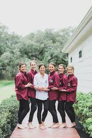 Magnolia Manor Bridal Party Getting Ready Wedding Day Shirts Wedding Photos