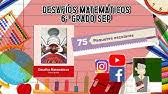 El contenido de los libros es propiedad del titular de derechos de autor correspondiente. Desafios Matematicos 6 Leccion 75 Pagina 139 Youtube