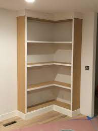 Kealive ladder corner bookshelf 5 tier ladder shelf corner bookcase industrial bookshelf 63 '' h x 12 '' w x 40 ''l sturdy book shelves wooden display storage rack for living room home office (white) 4.1 out of 5 stars. Diy Corner Bookcase Video Stagg Design