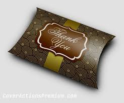 Pillow Box Mock Up Action Scripts Cover Actions Premium Mockup Psd Template Pillow Box Box Mockup Gift Box For Men