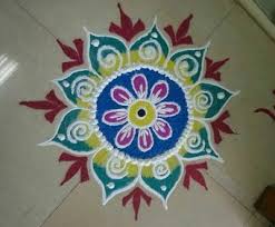 Free Download Happy New Year 2018 Rangoli Designs Images Rangoli Designs Rangoli Patterns Rangoli Designs Images