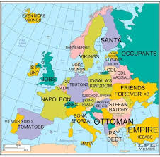 How Lithuanians See Europe Lithuanian Funny Maps Livonia