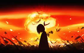 Maybe you would like to learn more about one of these? Wallpaper Anime Girls Explosion Birds Flowers Petals Short Hair Nuclear Fungus 2531x1600 Psychofruit 1976779 Hd Wallpapers Wallhere