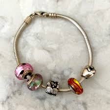 925 Sterling Silver Adjustable Charm Bead Bracelet Thailand | Ubuy