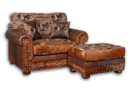 Leather couch and matching chair. Big Leather Chair Leather Chair Chair Oversized Chair And Ottoman